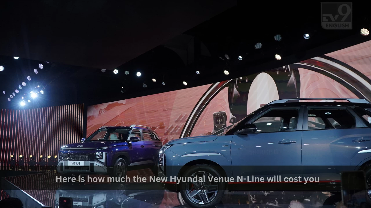 Here is how much the New Hyundai Venue N-Line will cost you