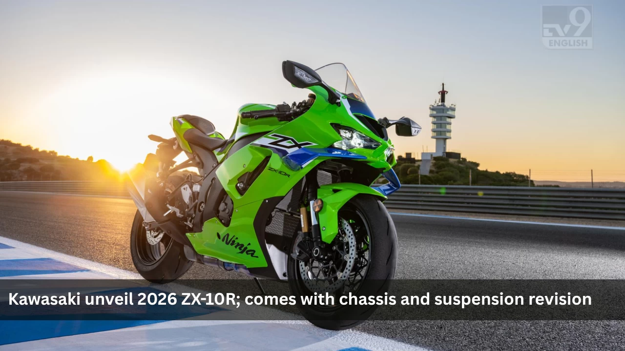 Kawasaki unveil 2026 ZX-10R; comes with chassis and suspension revision