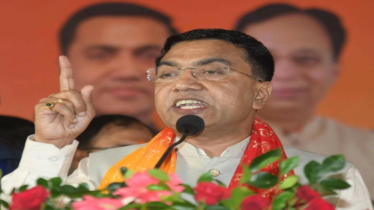 Goa Chief Minister Pramod Sawant said that his government would strictly act against anti-social elements creating a nuisance in the state. ( Photo: Santosh Kumar/HT via Getty Images)