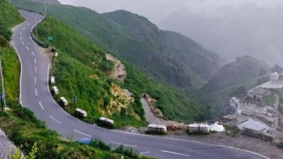 Uttarakhand now has 616 km of paved roads per 100,000 people, which is higher than the national average. 