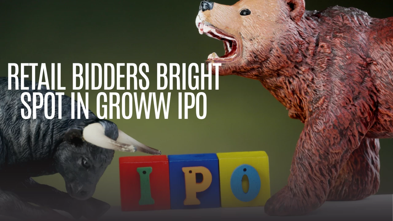 After the bidding window opened for Groww IPO retail investors seemed to have borrowed the enthusiasm of the anchor investors.