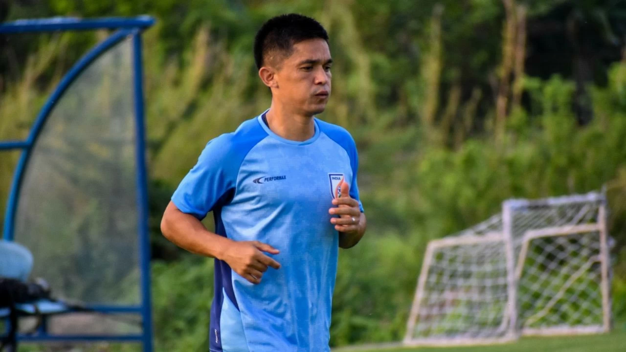 Sunil Chhetri eyes retirement from professional football in 2026.