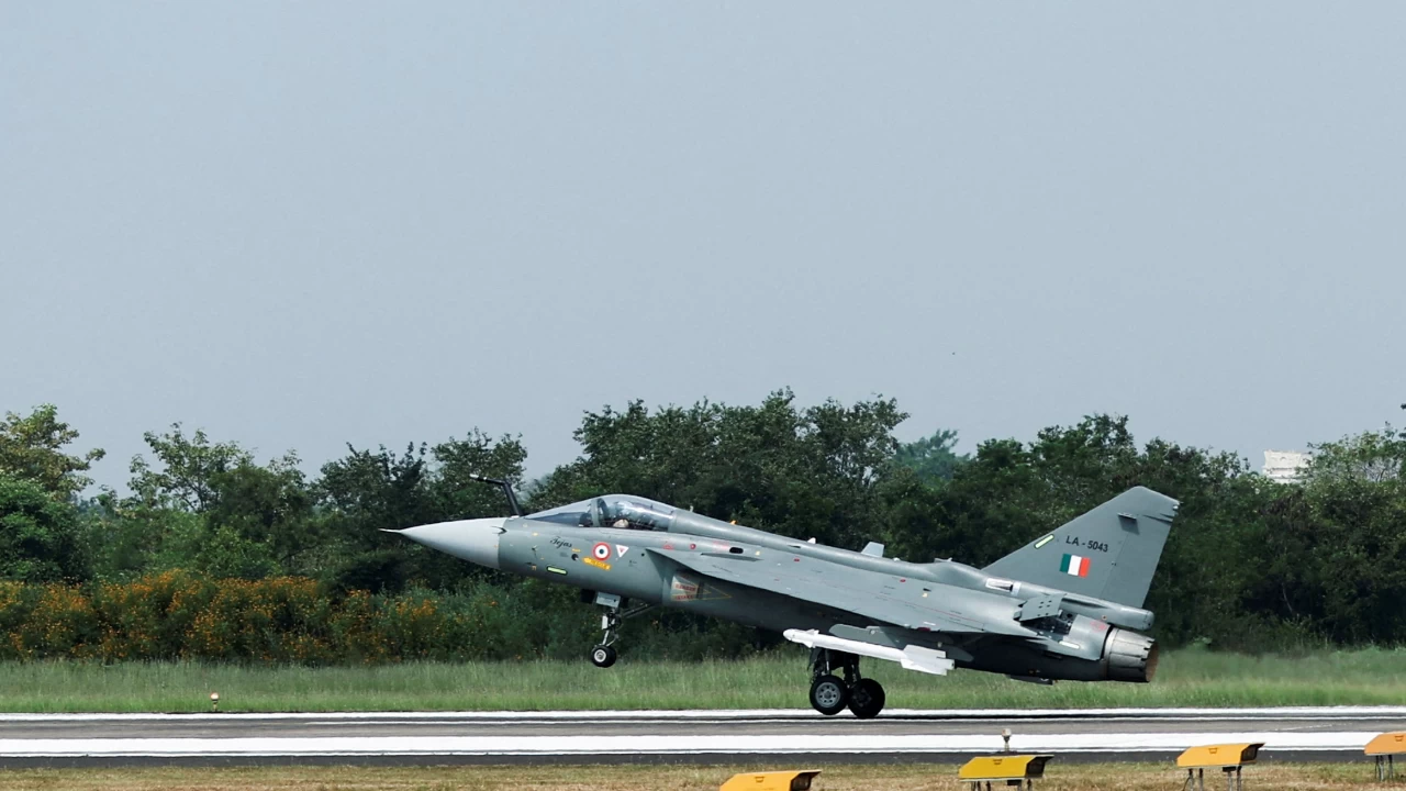 Tejas is a single-engine multi-role fighter aircraft that can destroy the enemy in high-threat air environments. (Photo credit: Reuters) 