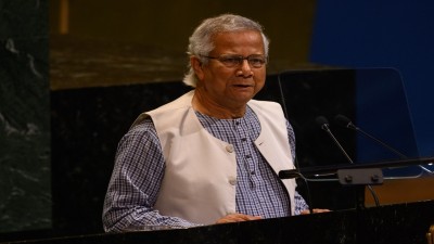 The Muhammad Yunus regime has faced allegations of bowing to religious extremists since it came to power after the fall of the Sheikh Hasina government in August 2024. (Alexi J Rosenfeld/Stringer/Getty Images)