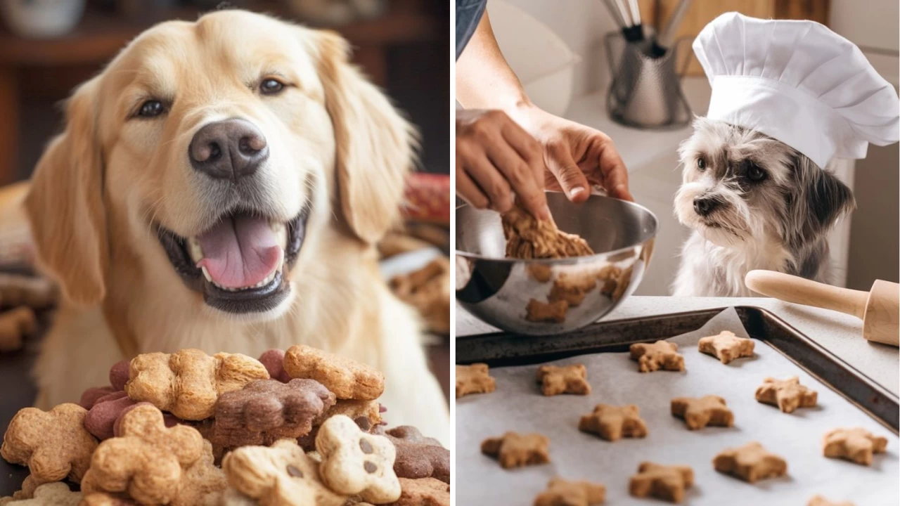 Tasty veg winter treats to pamper your pooch

