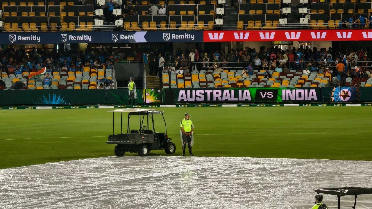 India vs Australia 5th T20I was abandoned.