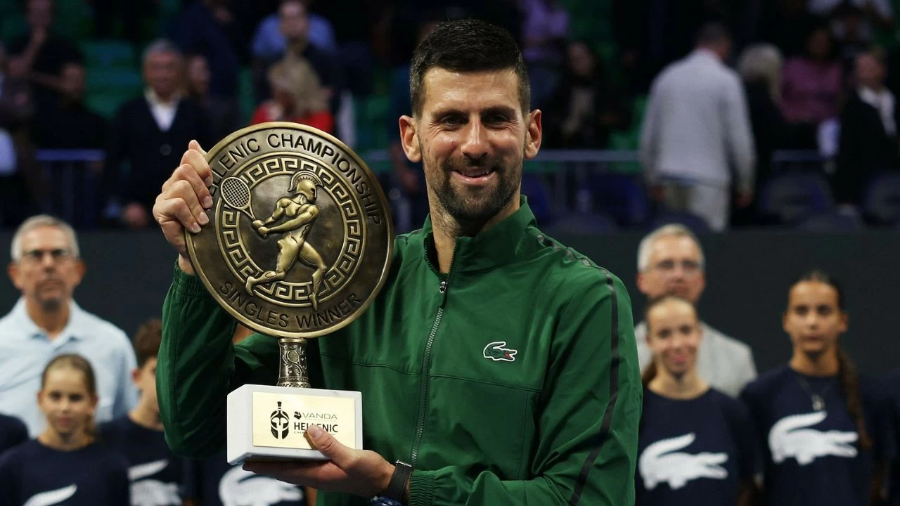 Novak Djokovic withdraws from ATP Finals with injury after 101st title win in Athens.