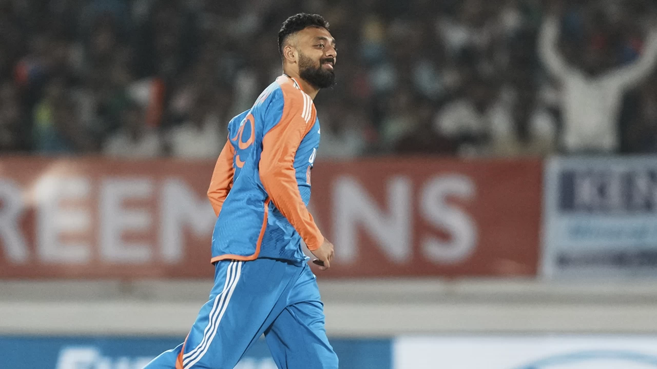 Varun Chakaravarthy was the highest wicket-taker for India in the T20I series against Australia.