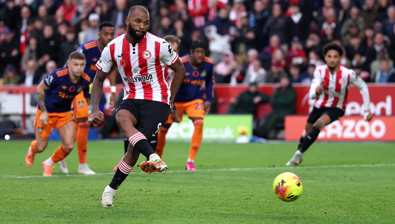 Brentford thrashed Newcastle United 3-1 in the Premier League.