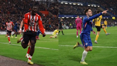 Sunderland secured a point against Arsenal, Chelsea hammered Wolves.