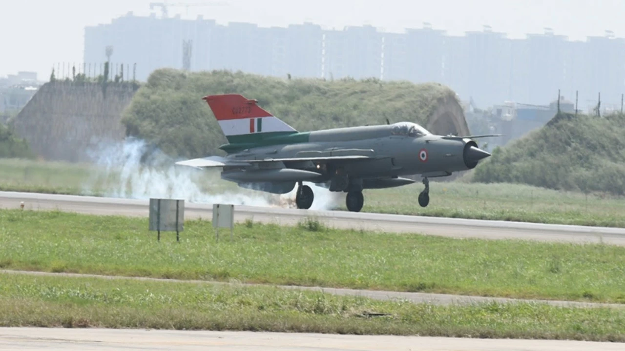 After 62 years of service, the MiG-21 was retired in Chandigarh on September 26 this year. (Photo: @jaywankhadejrw/Sources in ALT)