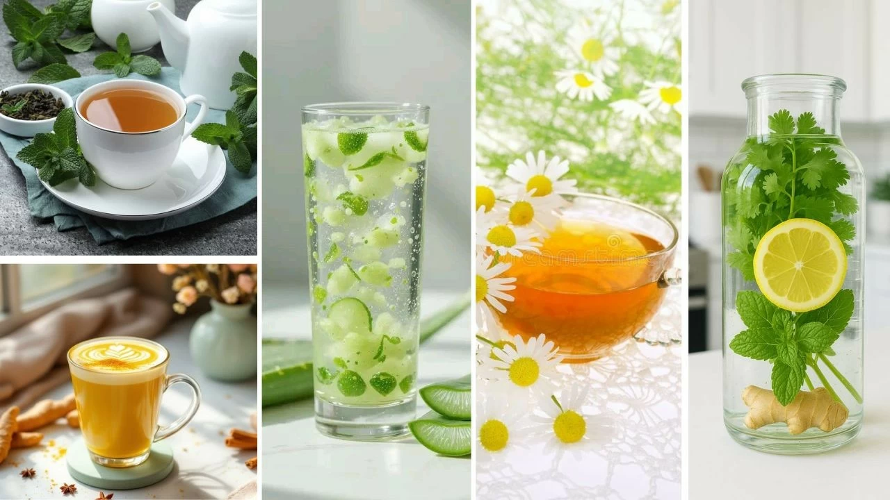 Anti-acne drinks for clear skin naturally