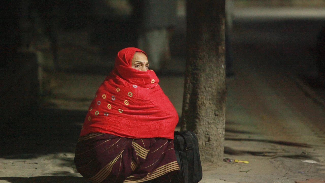  A relative of a victim who died in the blast near  Red Fort Metro Station on Monday (PTI)