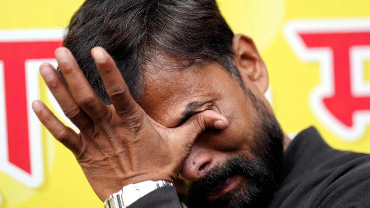 A victim's relative mourning over the loss of a kin  (PTI)