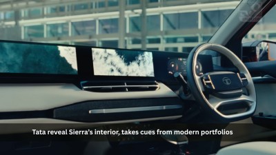 Tata reveal Sierra’s interior, takes cues from modern portfolios