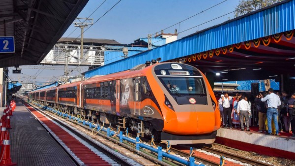 Ernakulam-Bengaluru Vande Bharat Express will cut travel time between the cities to about 8 hours 40 minutes. (PTI photo)