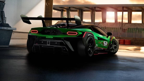 Lamborghini Temerario Super Trofeo back design