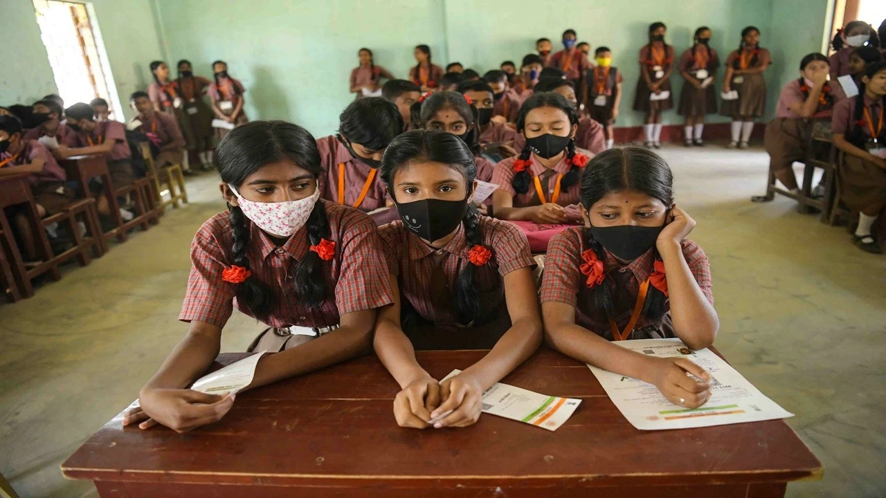 Children breathe quicker than adults. Therefore, they breathe in more air and more pollutants go into their lungs. As a result of this, they are exposed to more health ailments caused by the toxins. (Majority World/Universal Images Group via Getty Images)