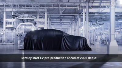 Bentley start EV pre-production ahead of 2026 debut