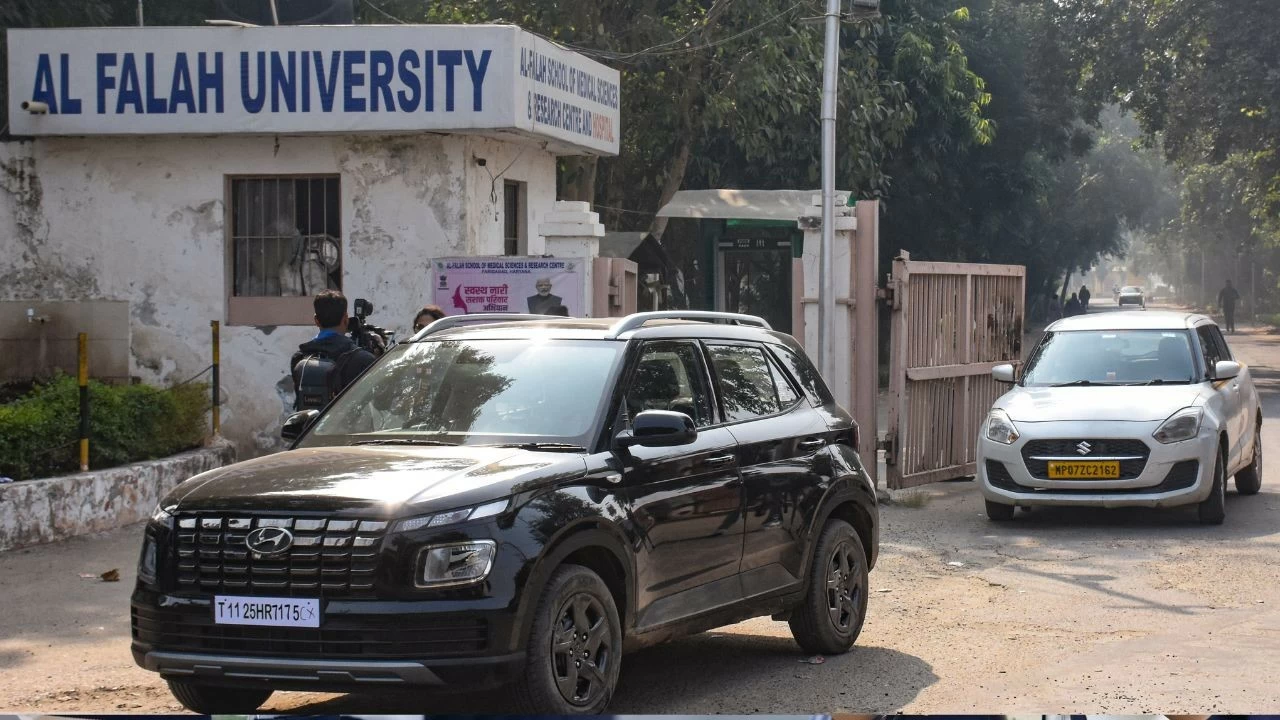 Al-Falah University. (PTI)