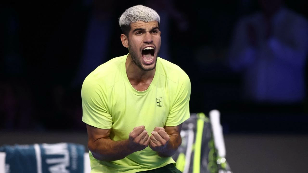 Alcaraz secures year-end No. 1 ranking after defeating Lorenzo Musetti