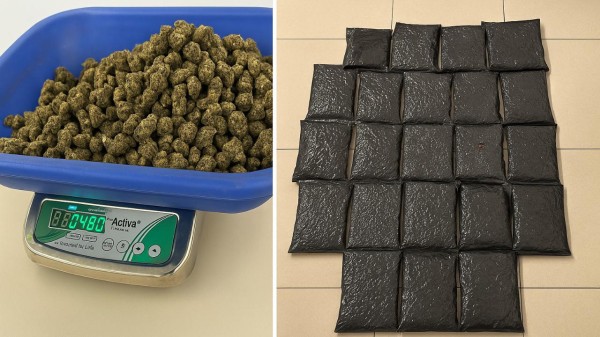 Following the seizure, the three passengers were immediately placed under arrest.