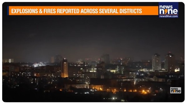 Kyiv Defends Against Major Russian Drone and Missile Barrage