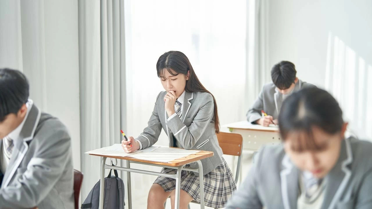 South Korea’s College Scholastic Ability Test. (Image: Getty Images)