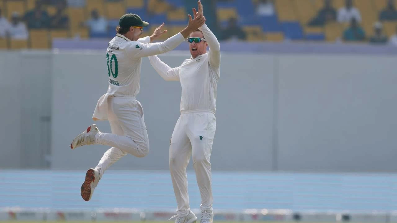 South Africa bundled out India with a paltry lead.