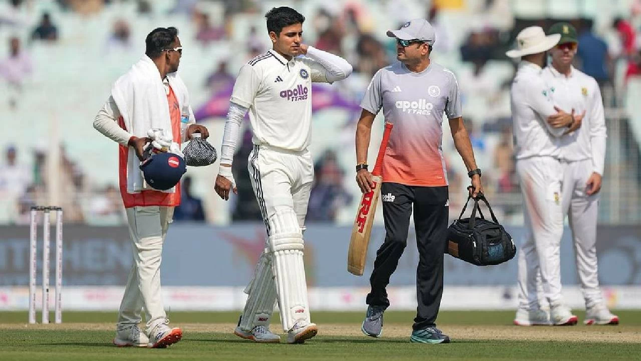 Shubman Gill suffered neck problem on day 2 of first Test.