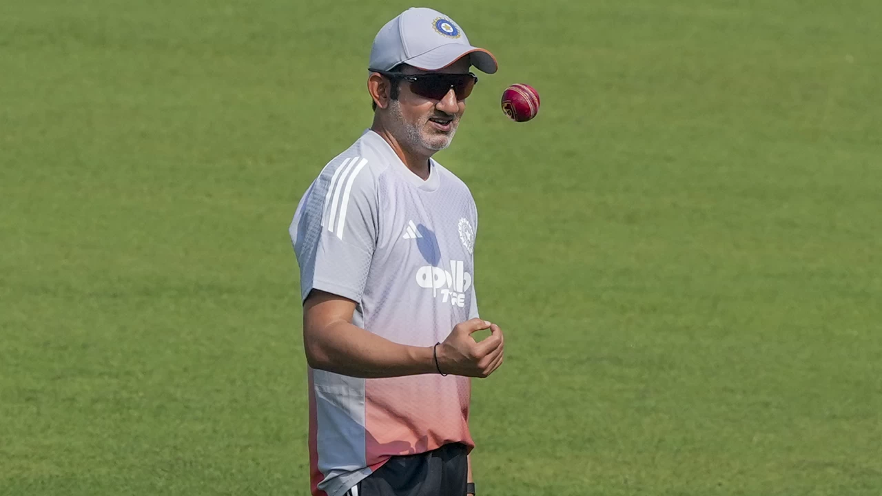 Gautam Gambhir defended the pitch for the 1st Test at the Eden Gardens in Kolkata.
