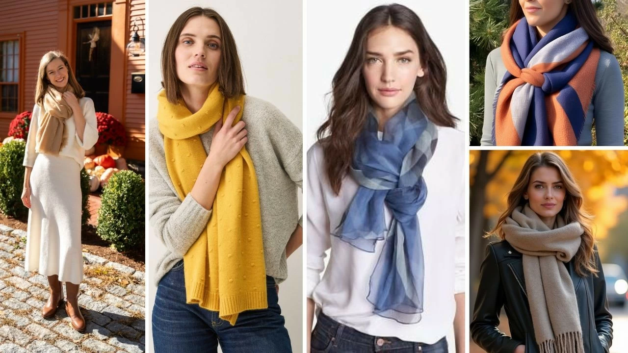 Easy winter scarf knots to try this season