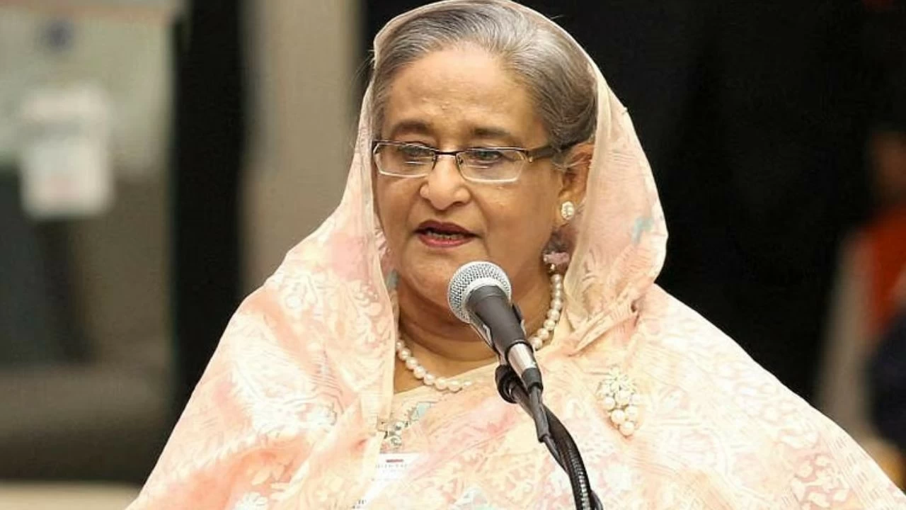 Deposed Bangladesh prime minister Sheikh Hasina