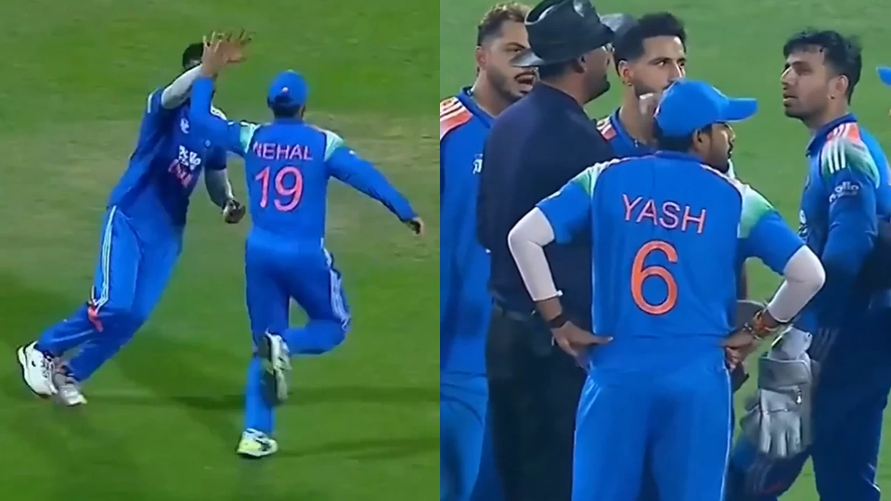 A controversy erupted during the India A vs Pakistan A clash over a denied relay catch.