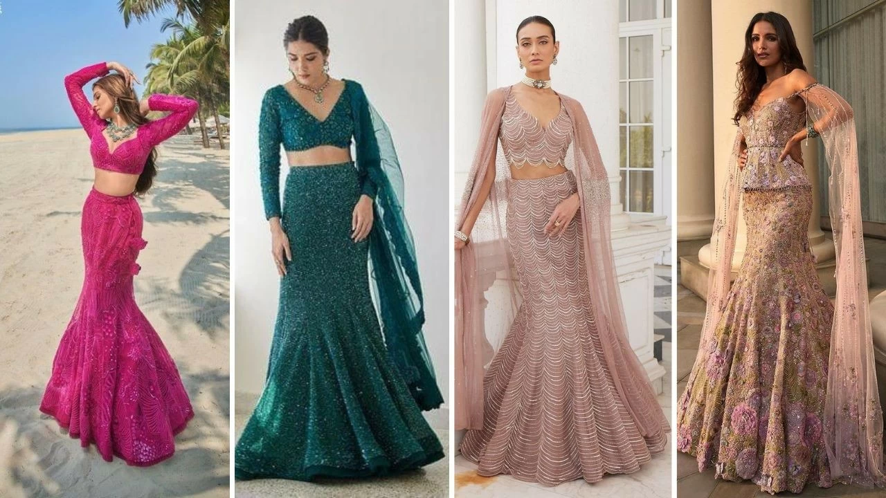 Guide to stunning fishtail outfits for this wedding season 2025