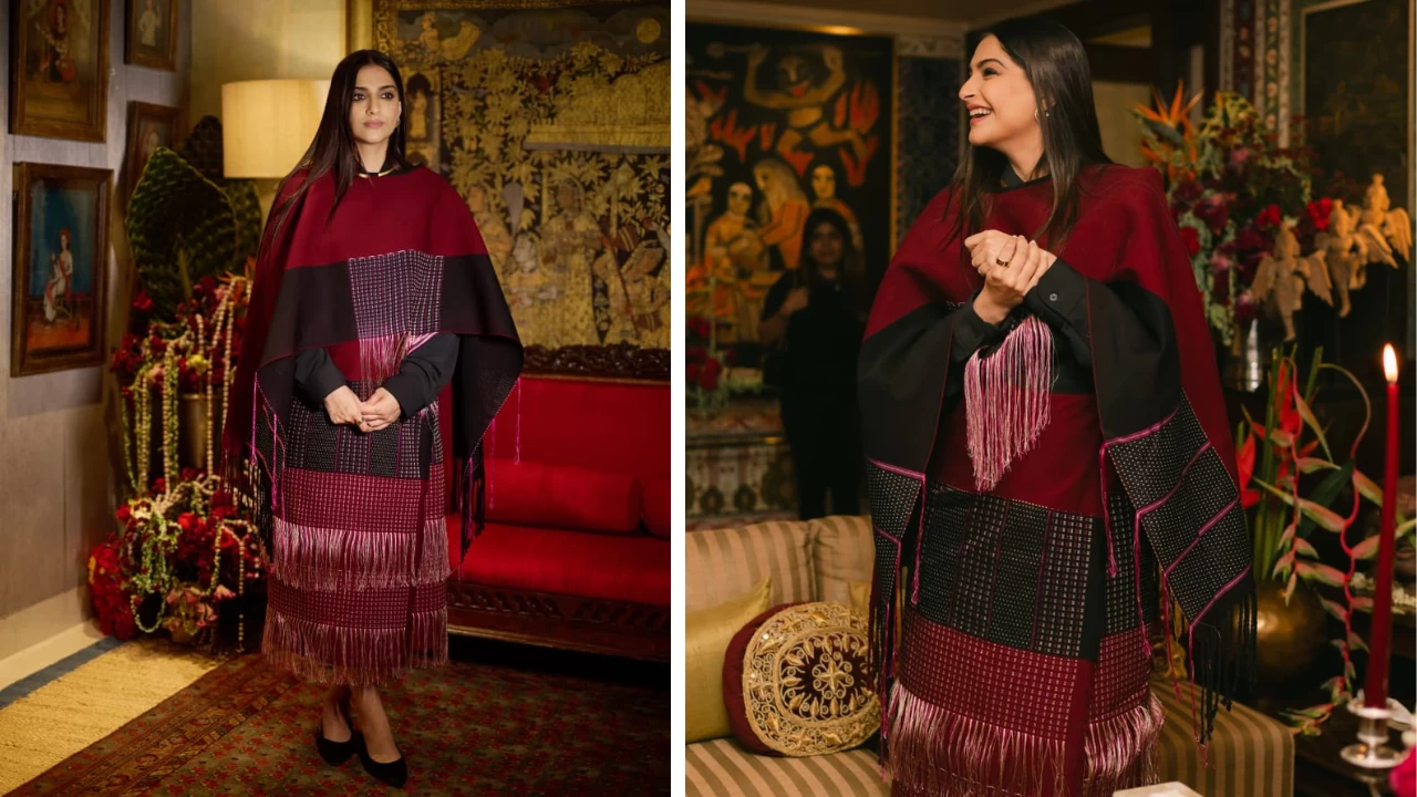 Sonam Kapoor’s elegant ode to Indian craftsmanship

