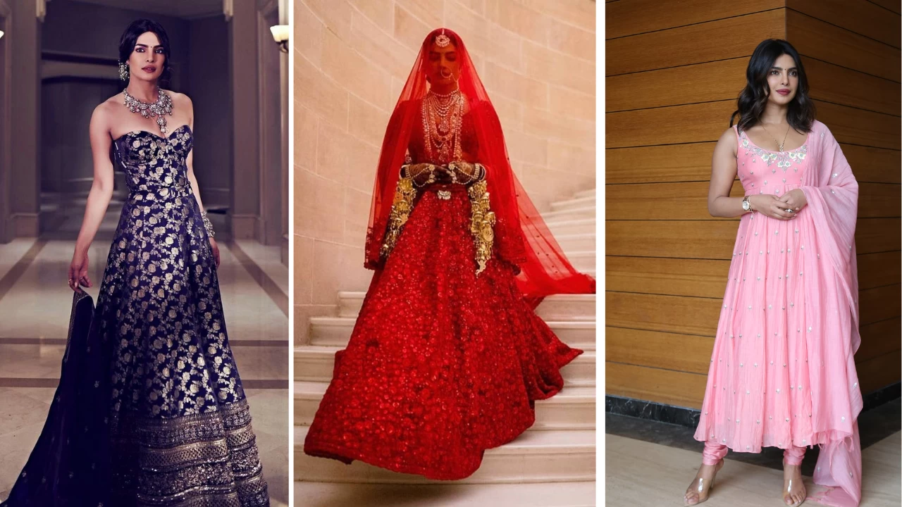 Recreate Priyanka Chopra’s iconic lehenga looks this wedding season