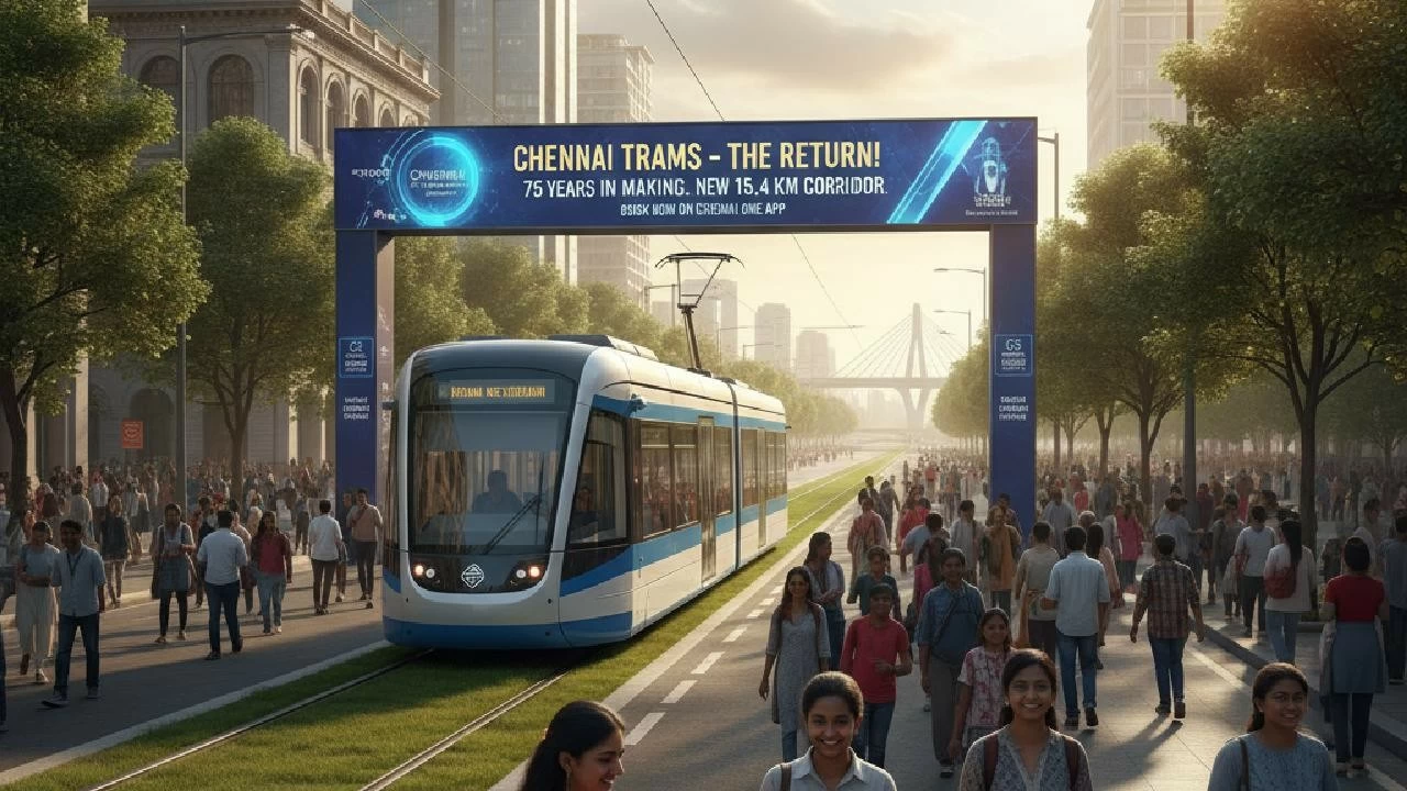 The iconic tram service, which was discontinued in the mid-20th century, is poised for a grand return in Chennai.
