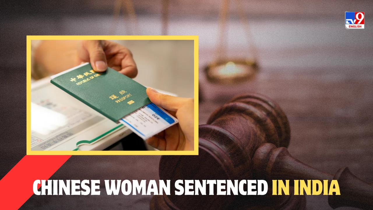 Chinese woman. sentenced in India after border interception