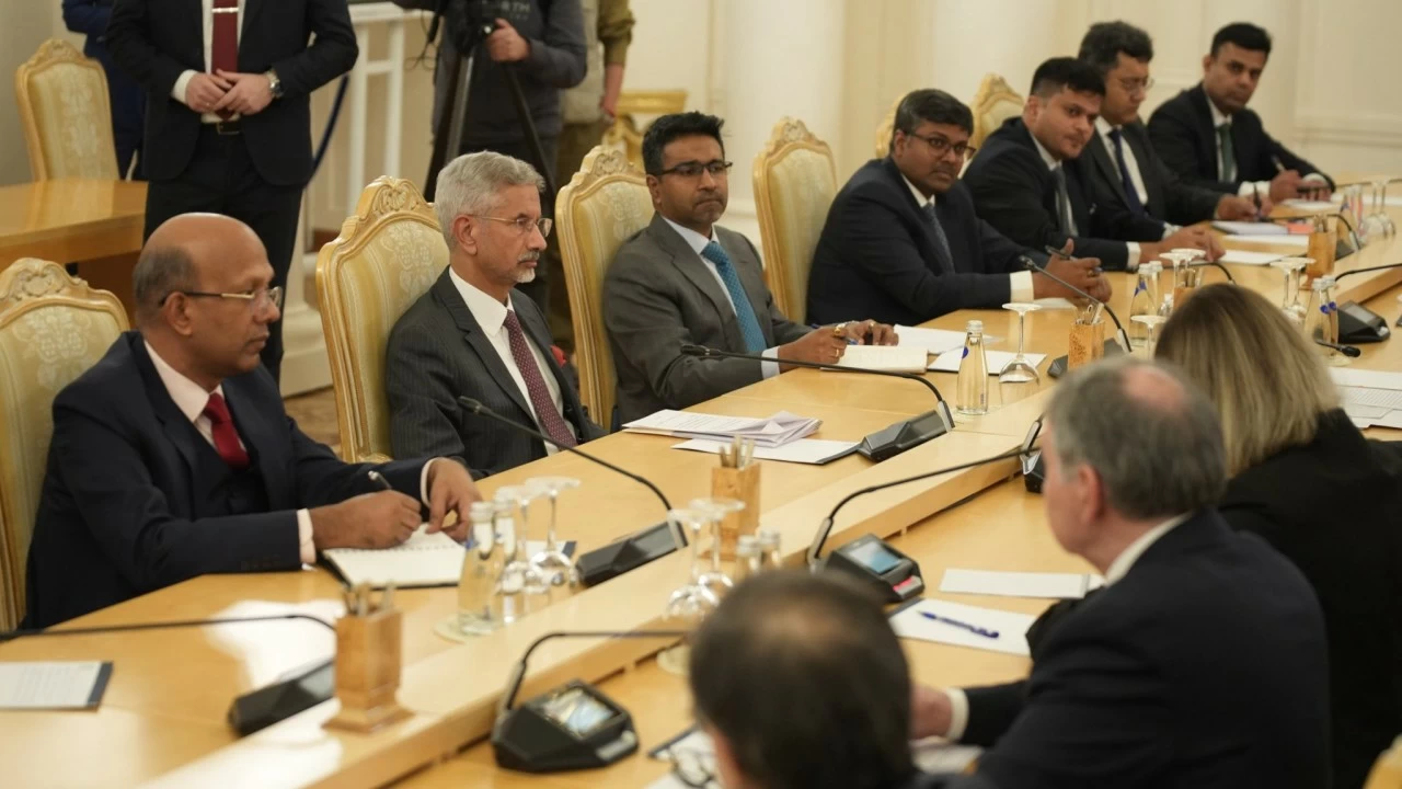 S Jaishankar said that India supports recent international efforts aimed at achieving peace. (Photo Source: S Jaishankar&#039;s X handle)