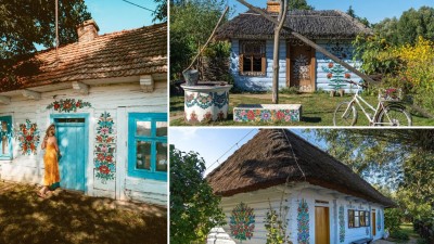 Exploring painted village of Zalipie in Poland