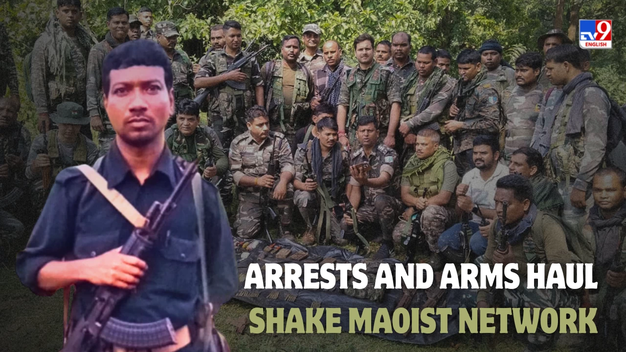 Search operations widen as Maoist network suffers major disruption.