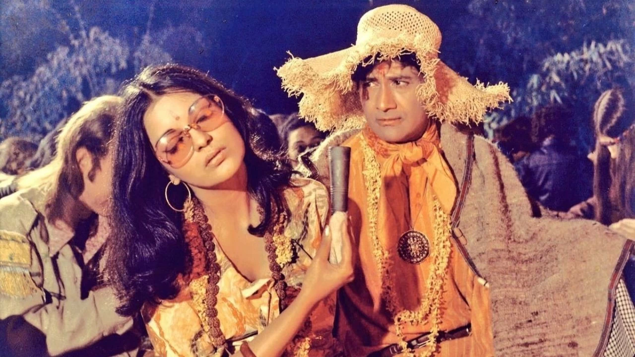 Zeenat Aman in Hare Rama Hare Krishna