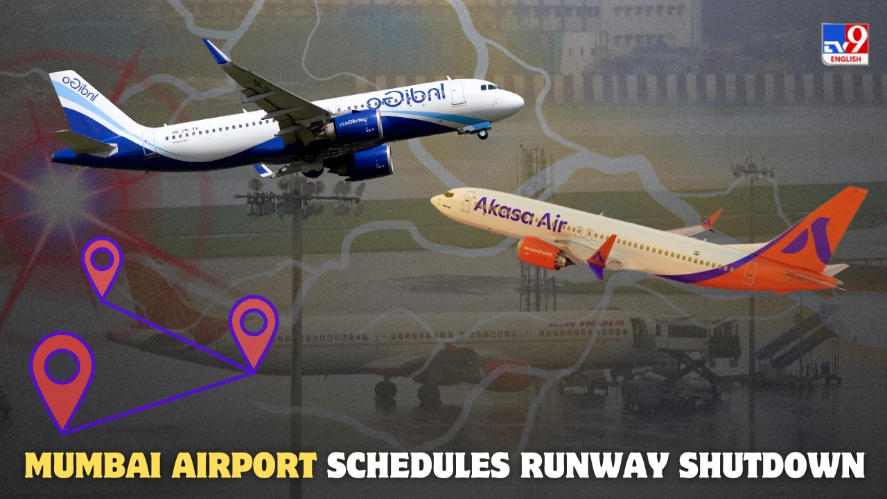 Mumbai Airport to pause operations for crucial runway maintenance.