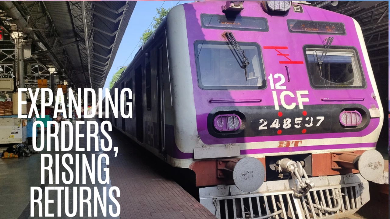 All the three stocks have an expanding order book and they supply very important hardware and software for the railways.