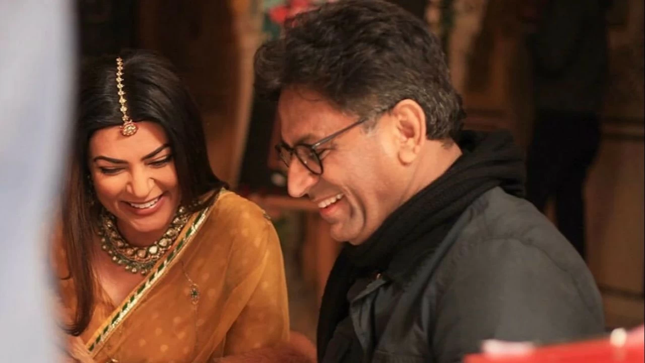 Ram Madhvani and Sushmita Sen