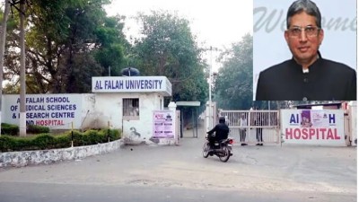 The ED on Tuesday conducted a raid at an office of the Al Falah Trust in Okhla area