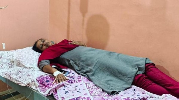 An Anganawadi teacher named Sreeja collapsed while she was on the SIR registration duty in Kasaragod district