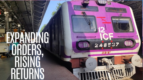 All the three stocks have an expanding order book and they supply very important hardware and software for the railways.