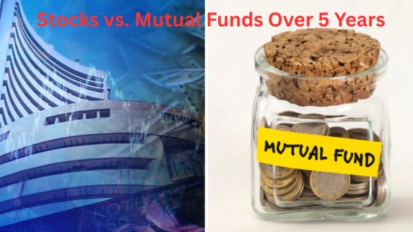Stocks vs Mutual Funds Over 5 Years